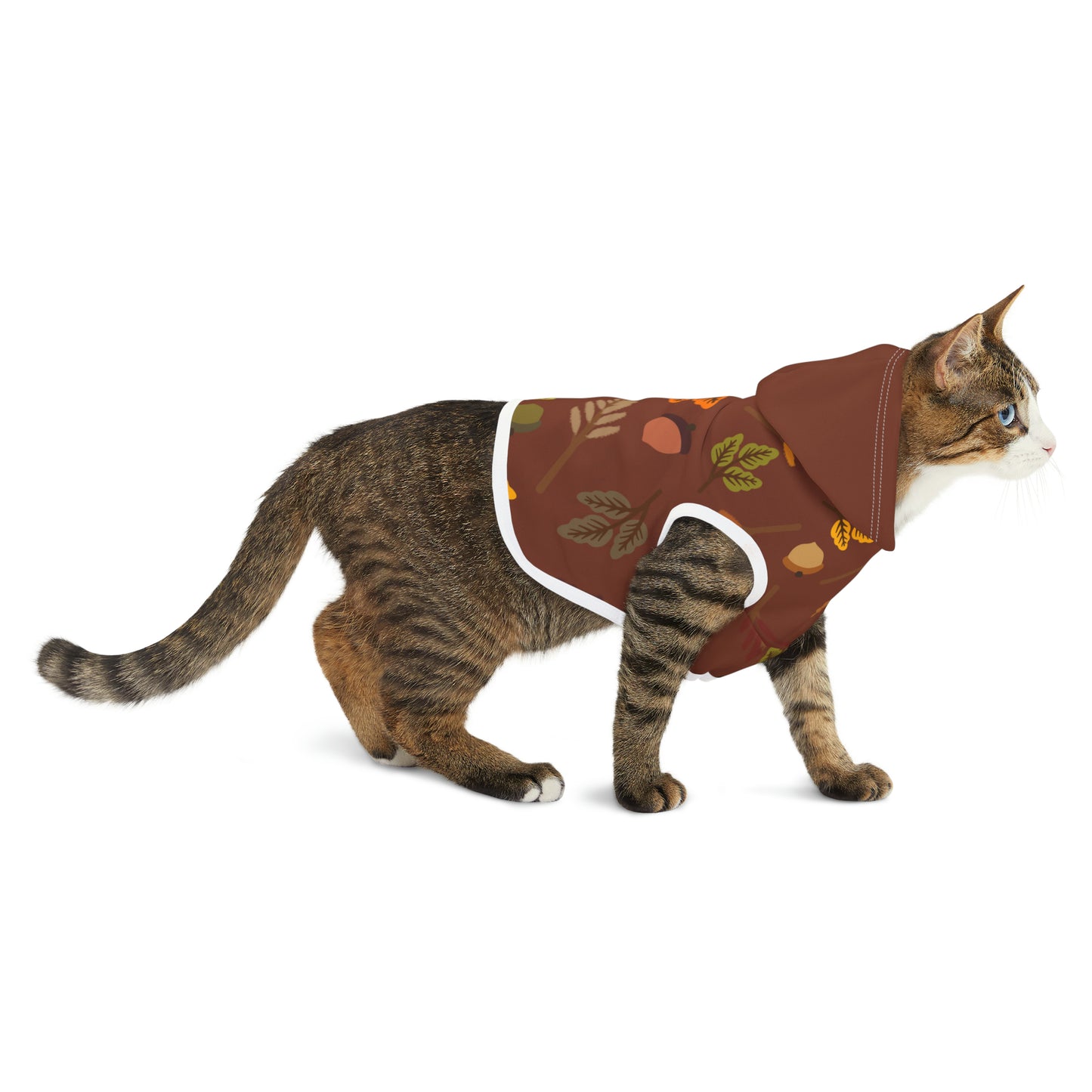 Dog Hoodie - Fall Collection (Fall 1 - With Burgundy Hood)