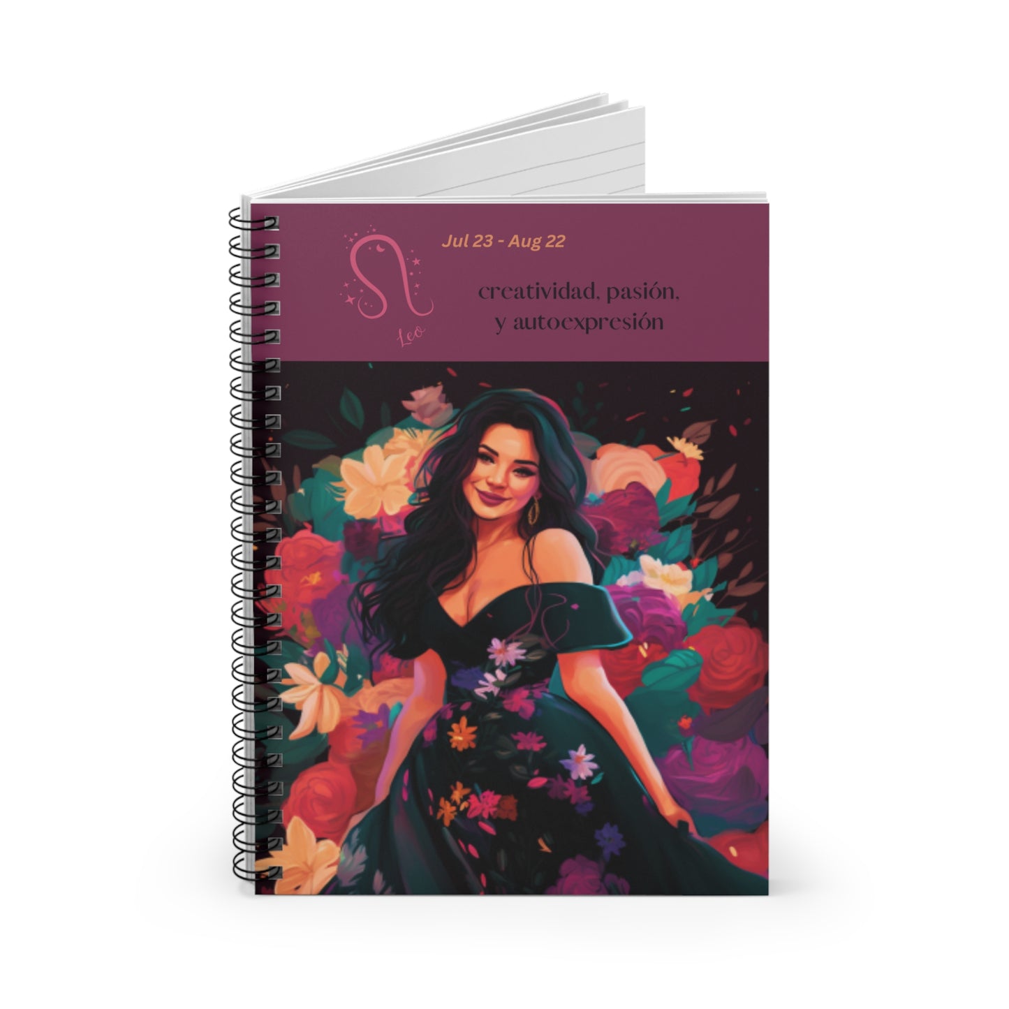 Astrology Collection (Leo) - Latina Culture Journal - Ruled Line
