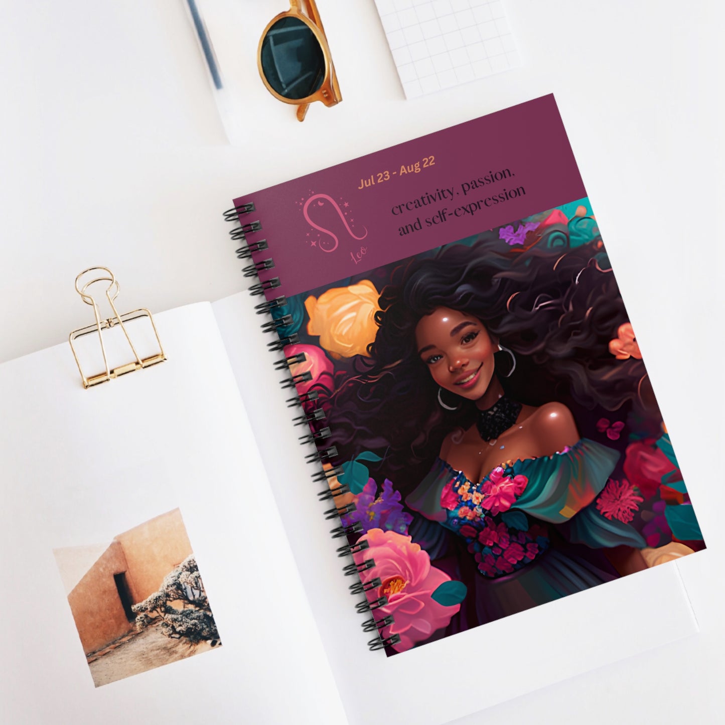 Astrology Collection (Leo) - AA Culture Journal - Ruled Line