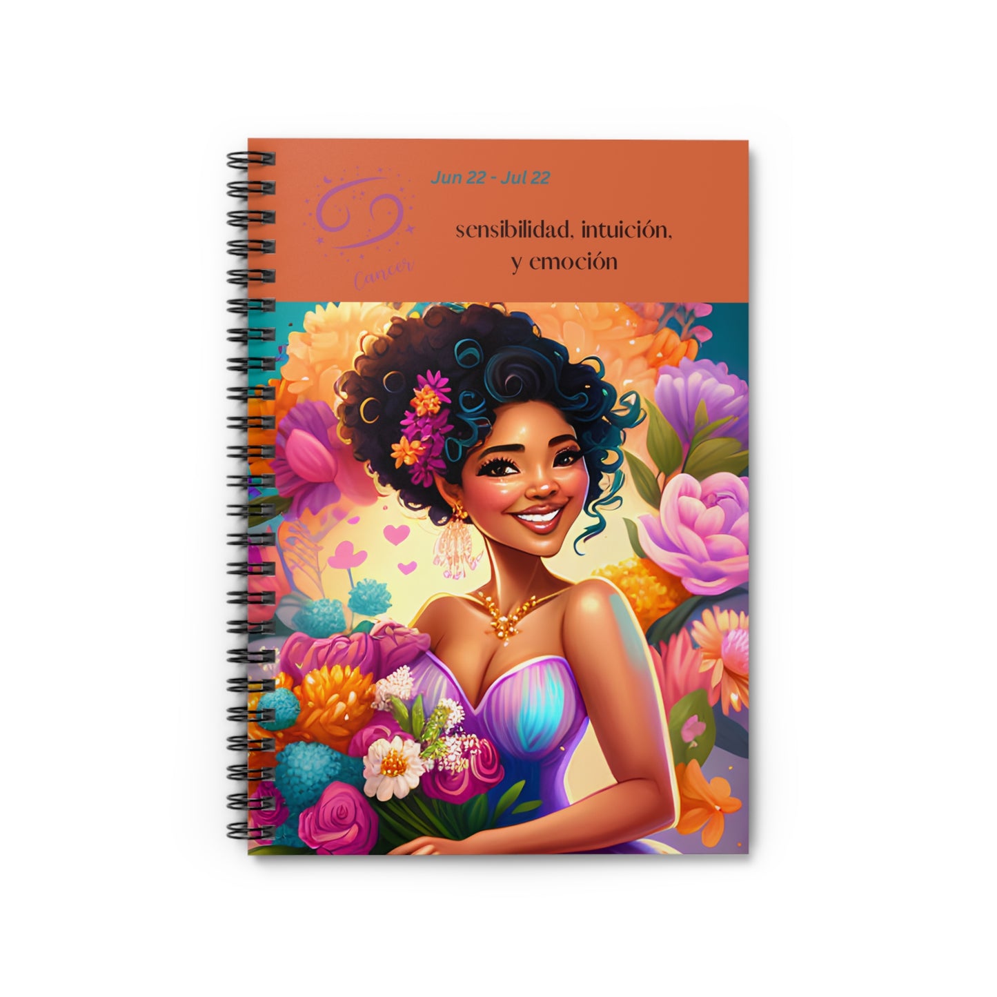 Astrology Collection (Cancer) - Latina Culture Journal - Ruled Line
