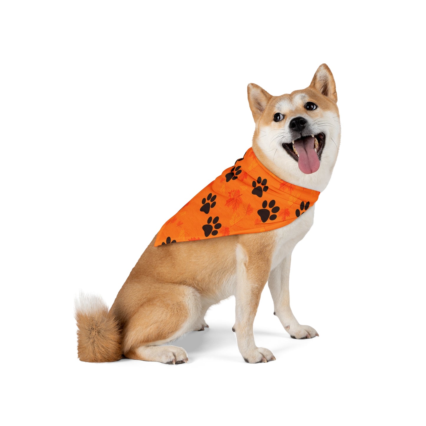 Pet Bandana - (Light Orange)