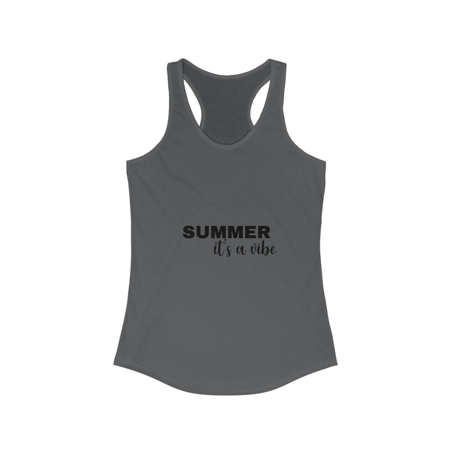 Summer It's A Vibe Women's Ideal Racerback Tank