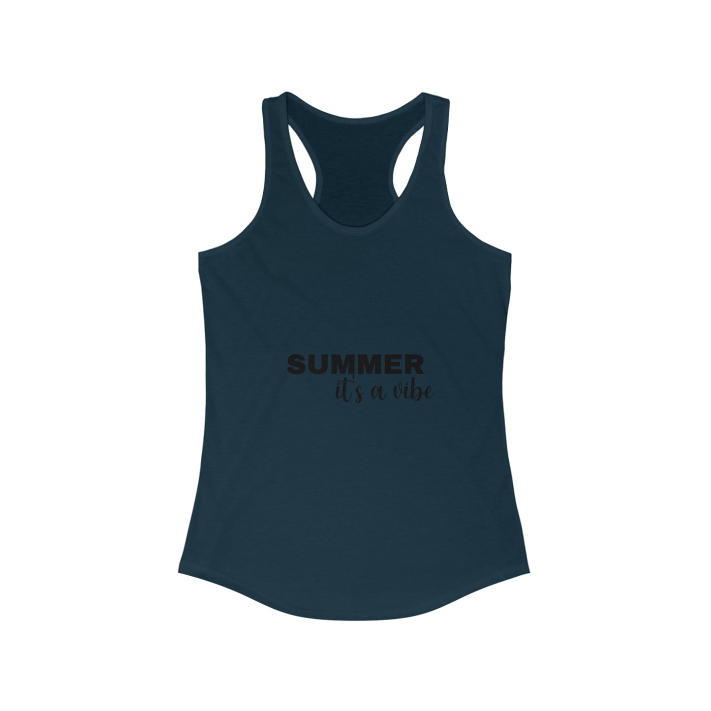 Summer It's A Vibe Women's Ideal Racerback Tank