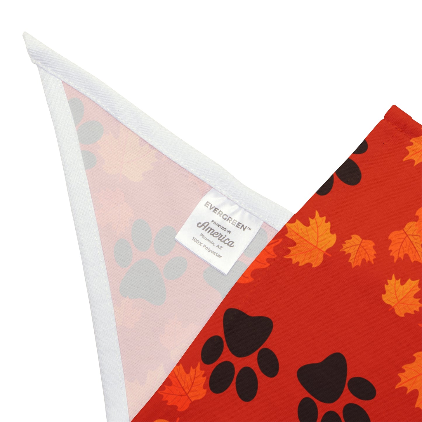 Pet Bandana - (Dark Orange)