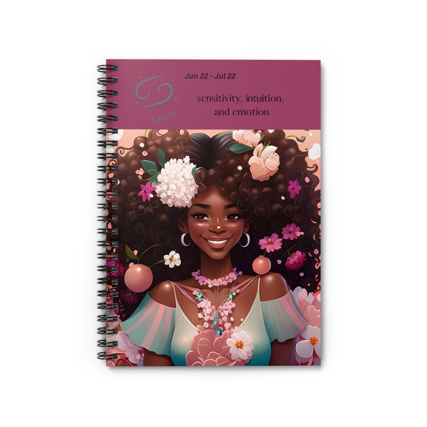 Astrology Collection (Cancer) - AA Culture Journal - Ruled Line