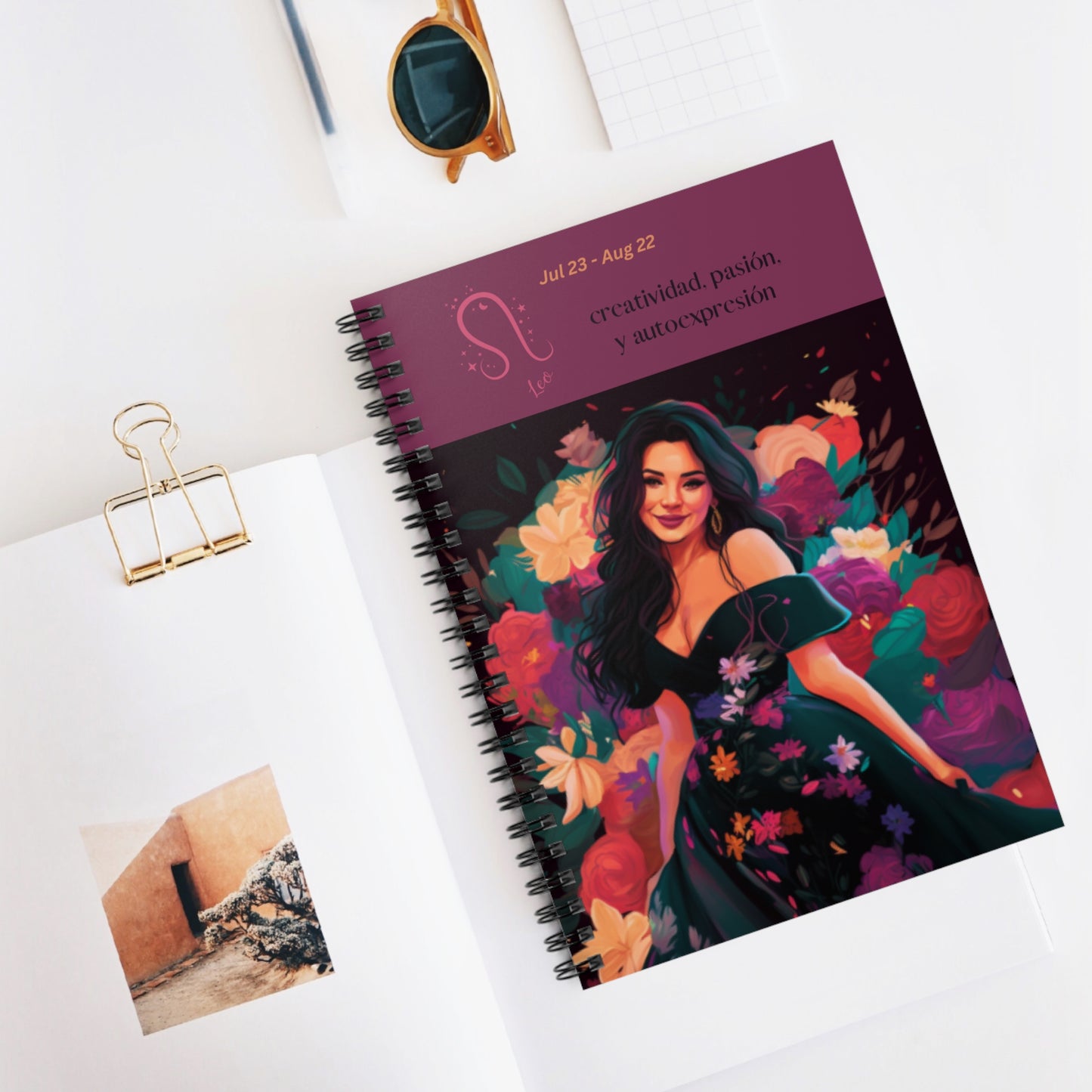Astrology Collection (Leo) - Latina Culture Journal - Ruled Line