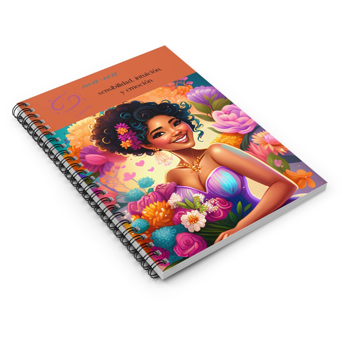 Astrology Collection (Cancer) - Latina Culture Journal - Ruled Line