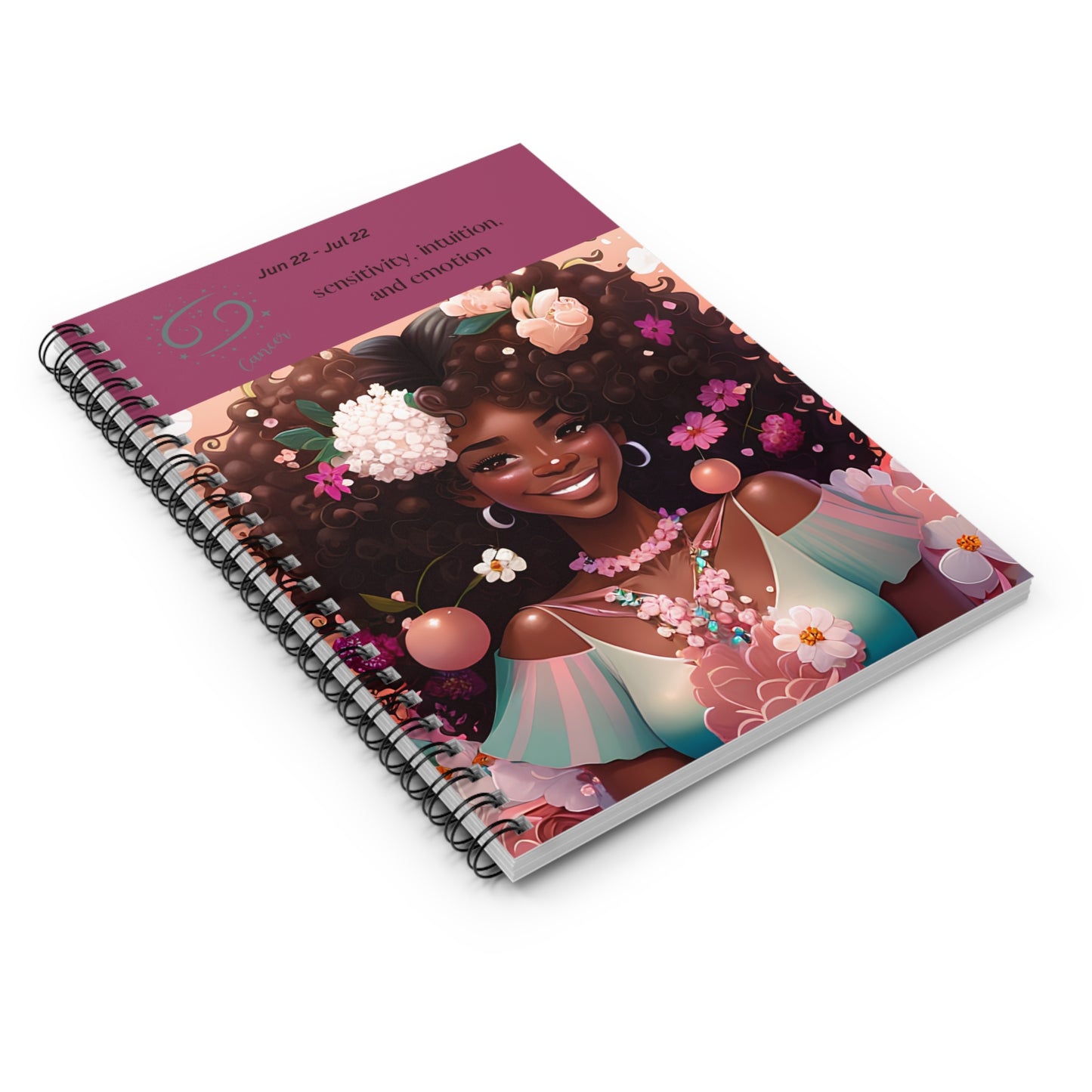 Astrology Collection (Cancer) - AA Culture Journal - Ruled Line