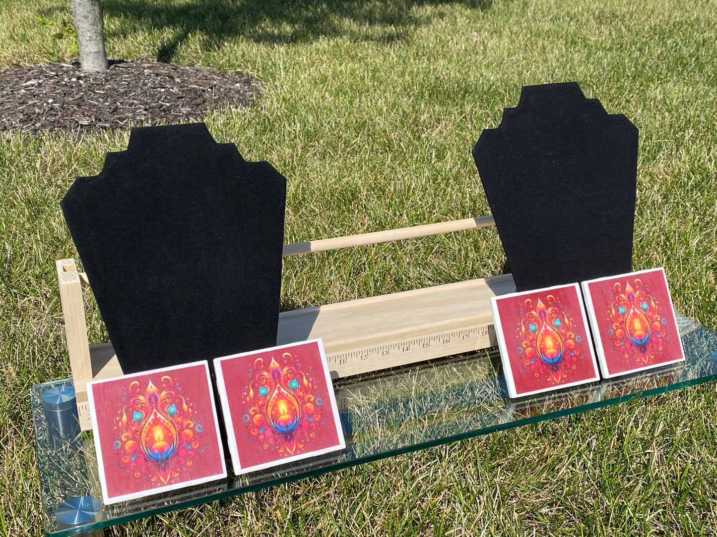 Diwali Ceramic Coasters 1