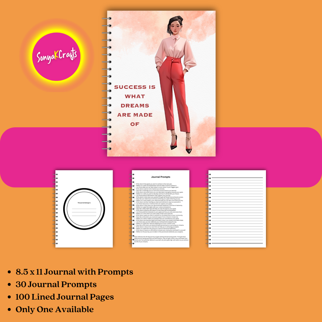 Achieve Your Dreams - A 30-Day Goal-Setting Journal for East Asia Women