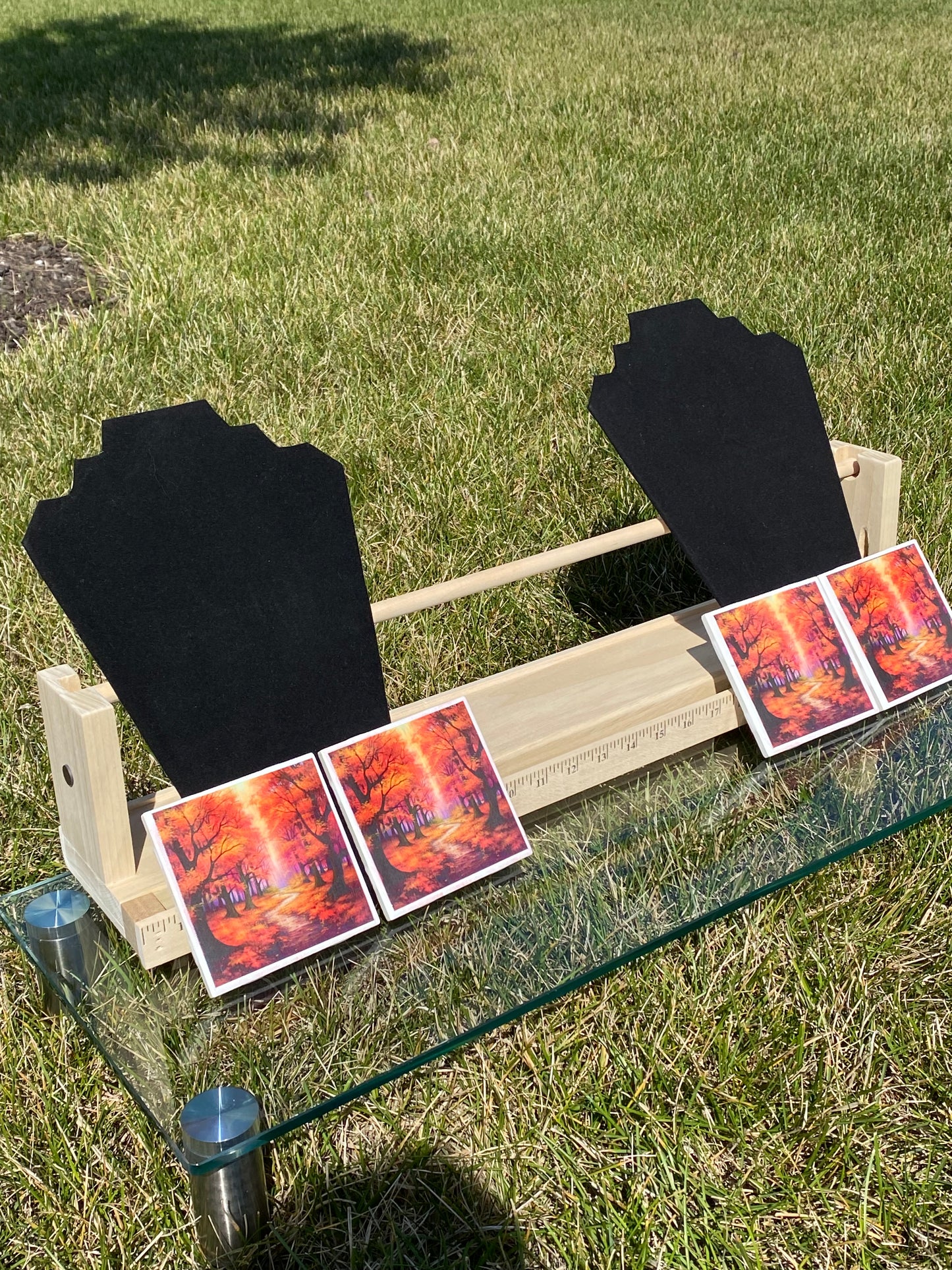 Fall Ceramic Coasters 1