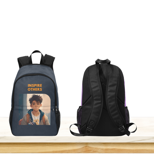Inspire Others - Latino Older Boy Custom-Designed Backpack