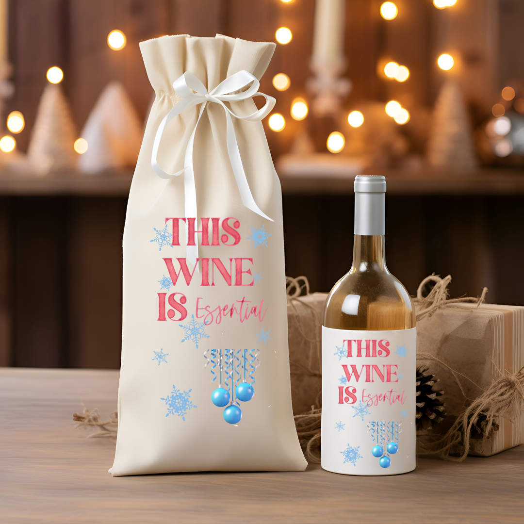 Wine Bag - Full Of Holiday Spirit