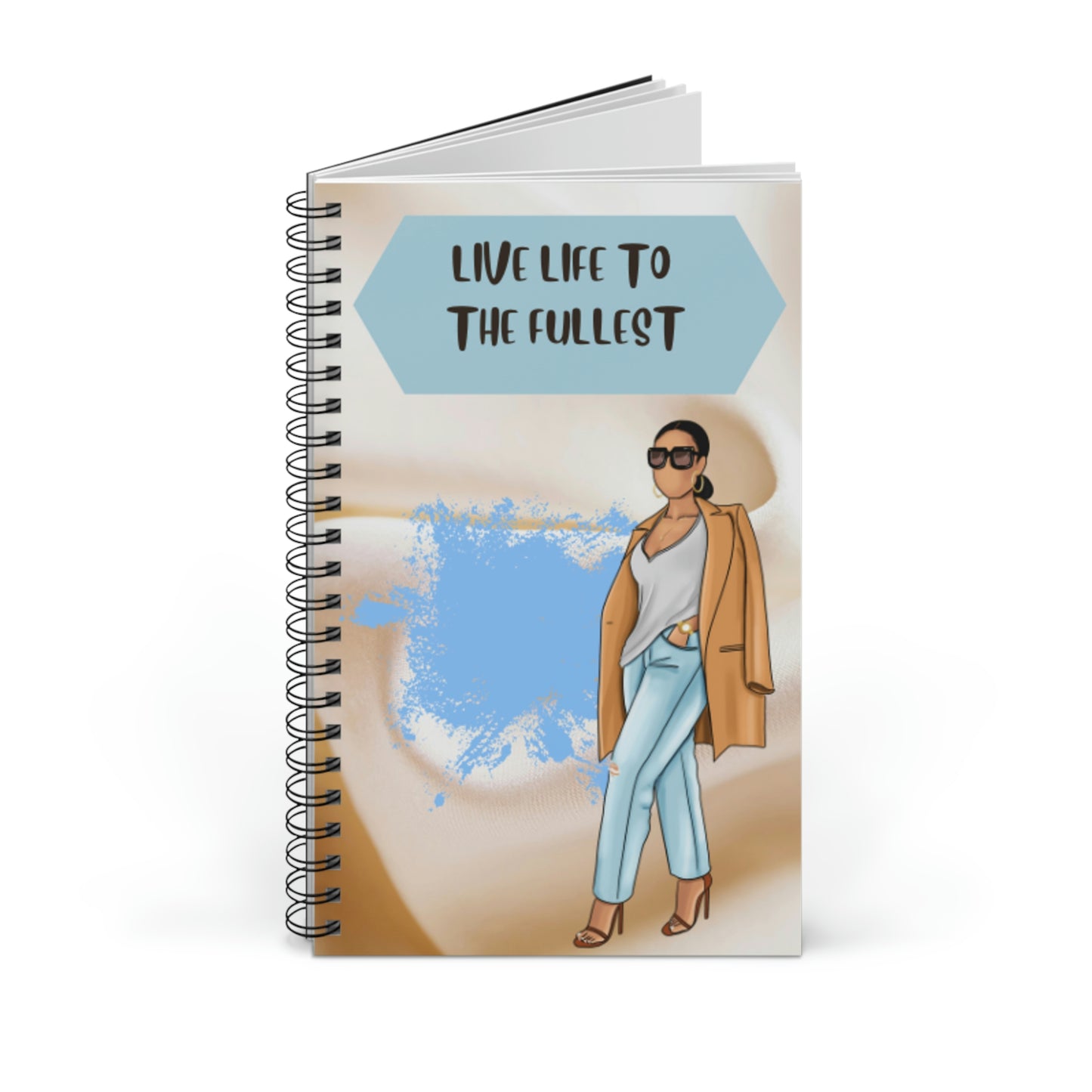 Live Life To The Fullest Spiral Journal