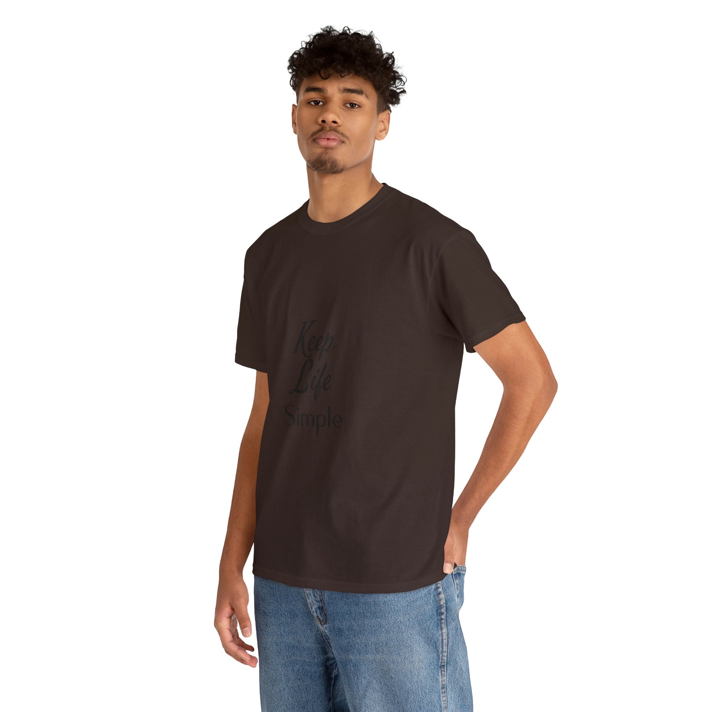 Keep Life Simple Unisex Heavy Cotton Tee