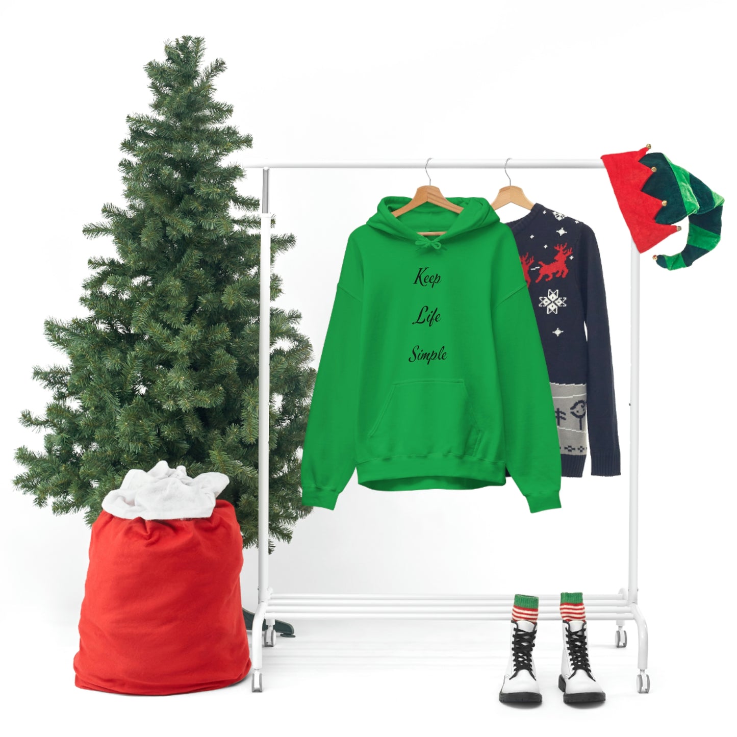 Keep Life Simple Hooded Sweatshirt