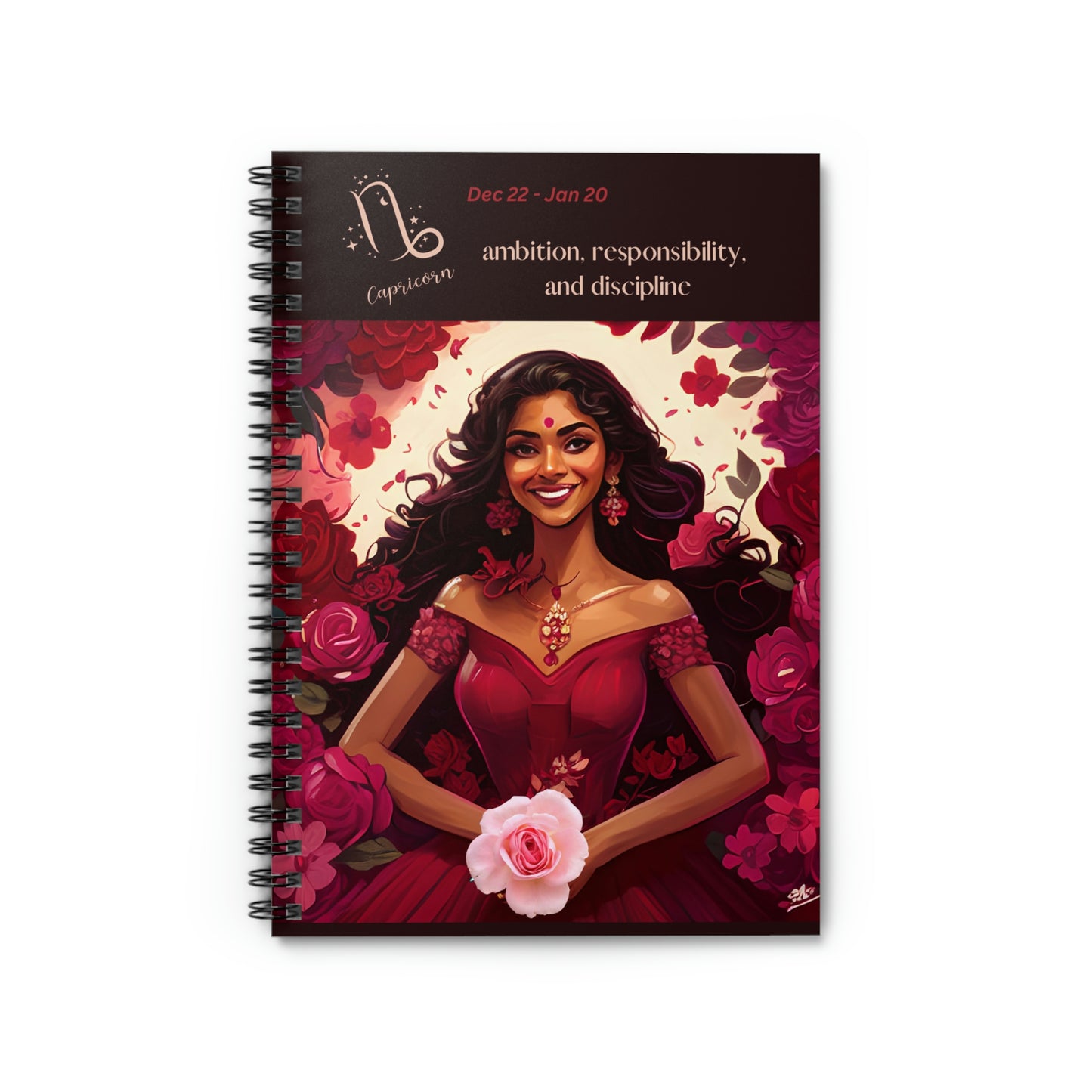 Astrology Collection (Capricorn) - Middle Eastern and Indian Culture Journal - Ruled Line