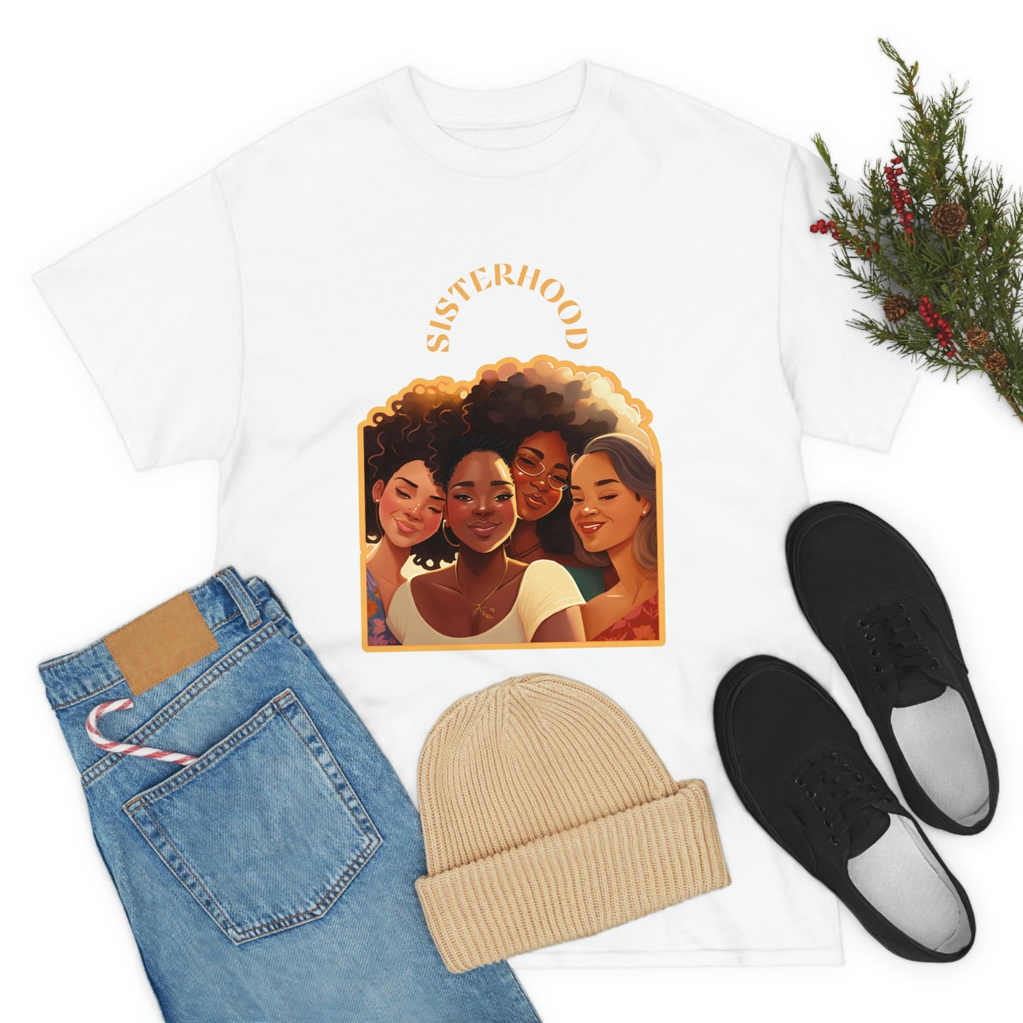 Sisterhood - I Am My Sister's Keeper Unisex Heavy Cotton Tee