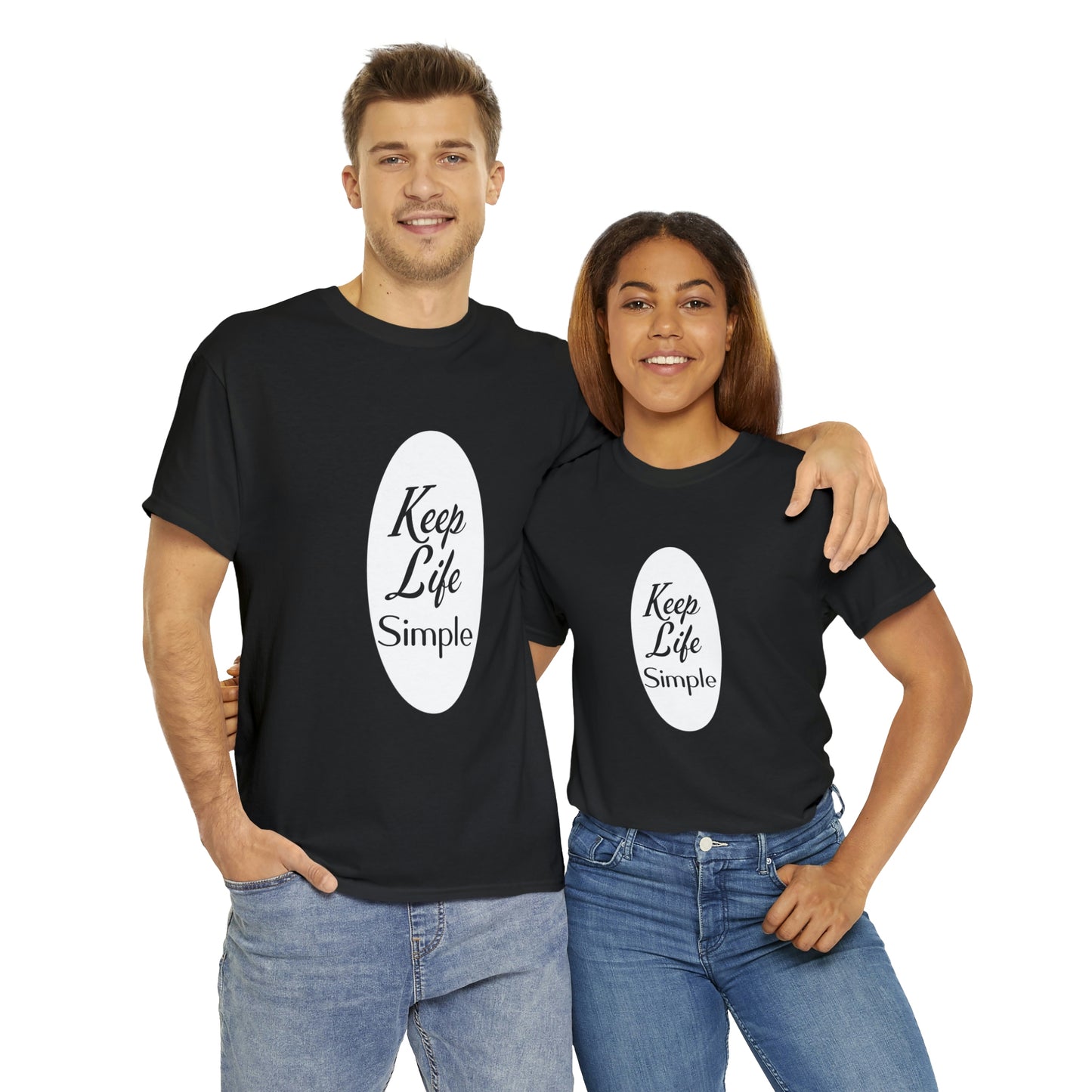 Keep Life Simple Unisex Heavy Cotton Tee