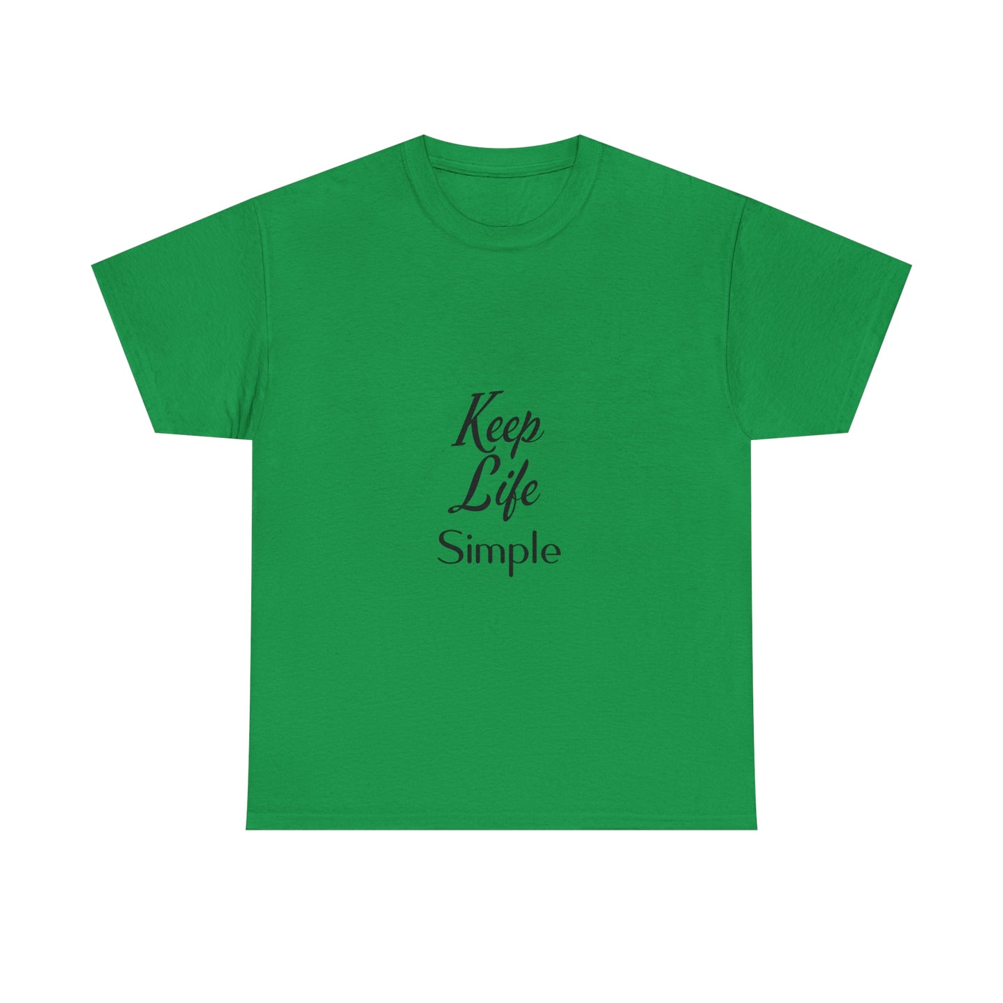 Keep Life Simple Unisex Heavy Cotton Tee