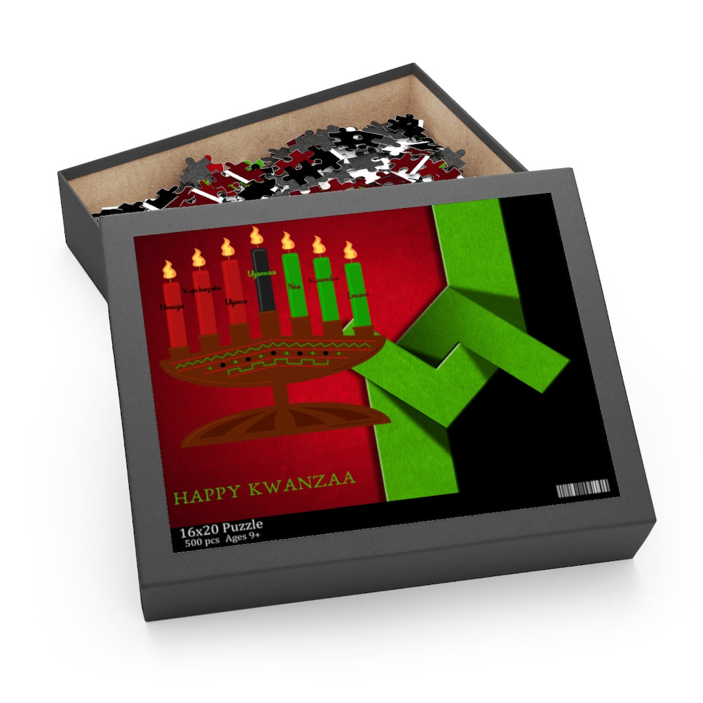 Happy Kwanzaa Puzzle (120, 252, 500-Piece)
