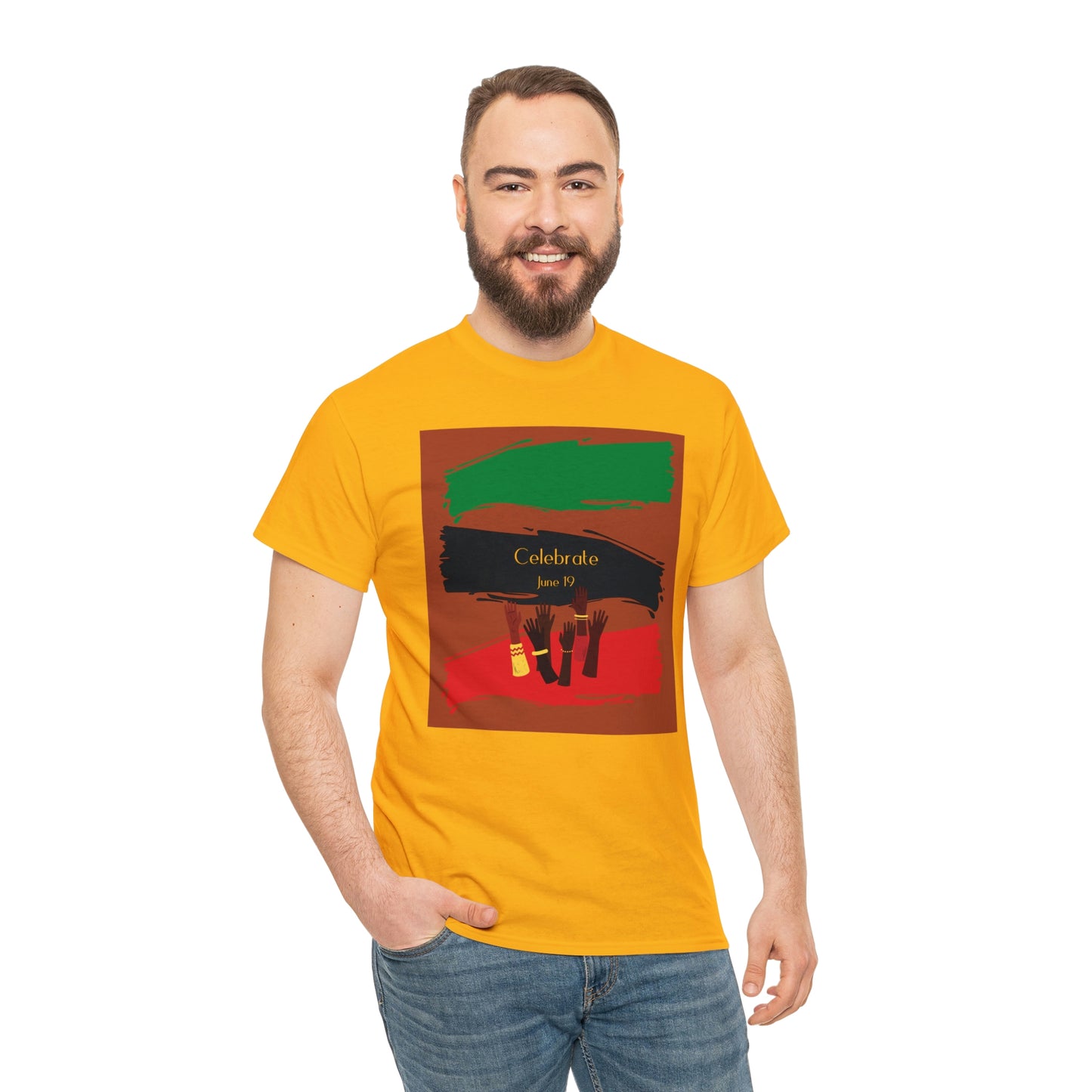 Juneteenth 2 Heavy Cotton Tee