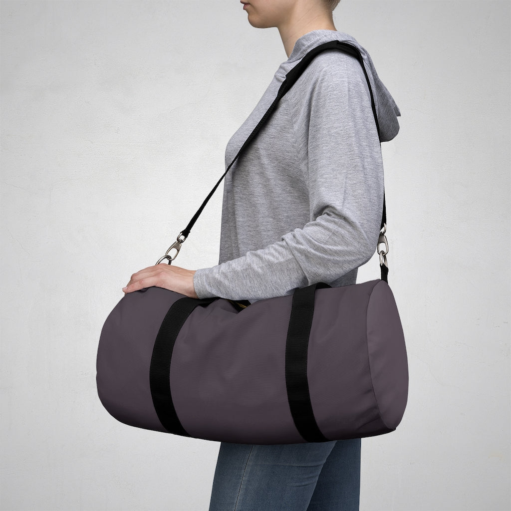Yoga at dusk Duffel Bag