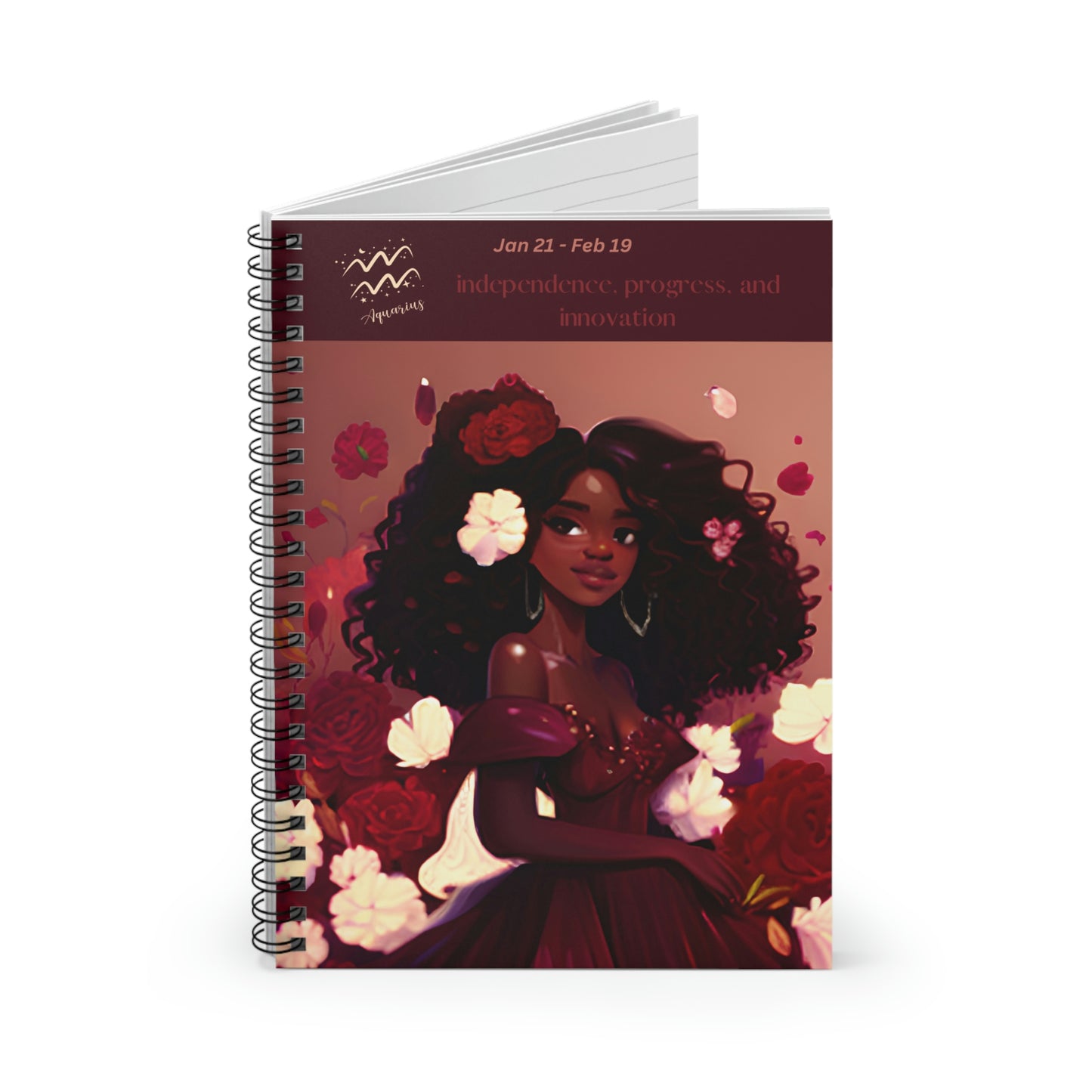 Astrology Collection (Aquarius) - AA Culture Journal - Ruled Line