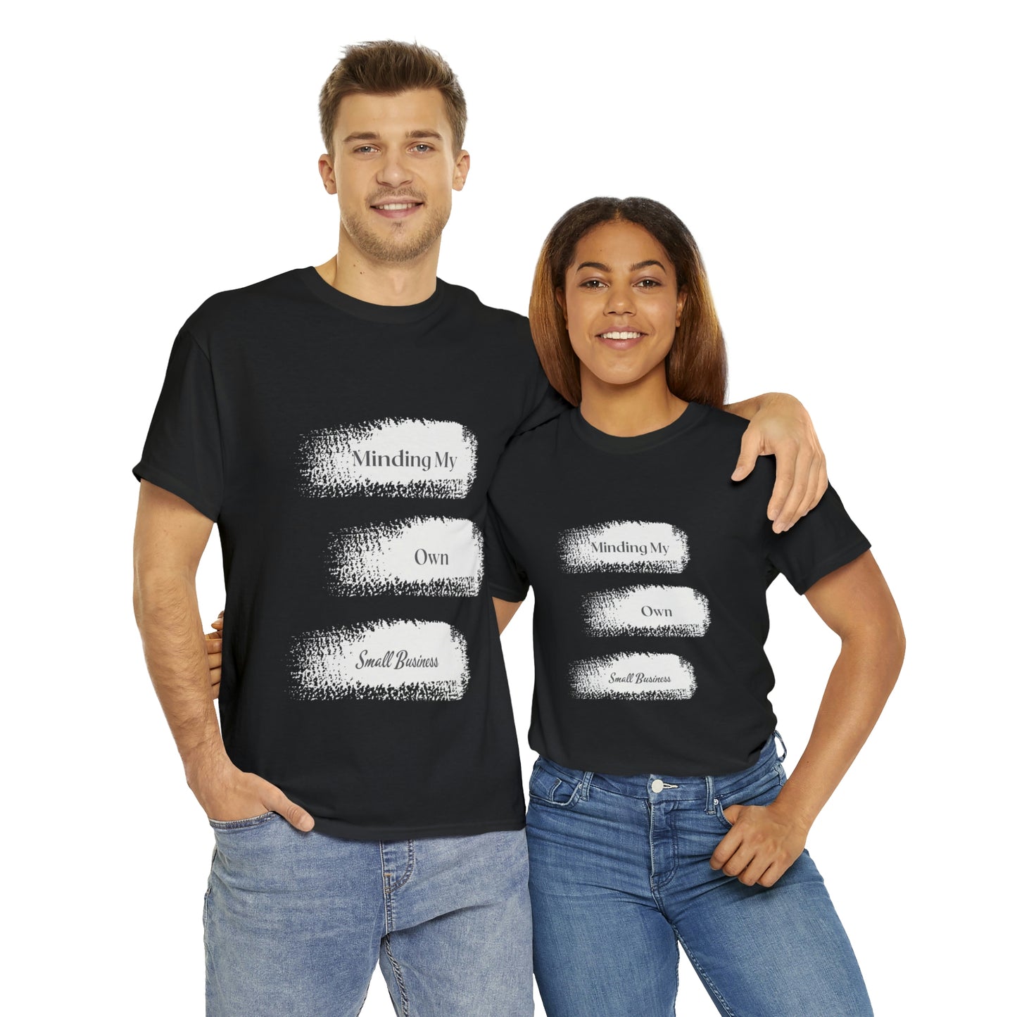 Minding My Own Small Business Unisex Heavy Cotton Tee