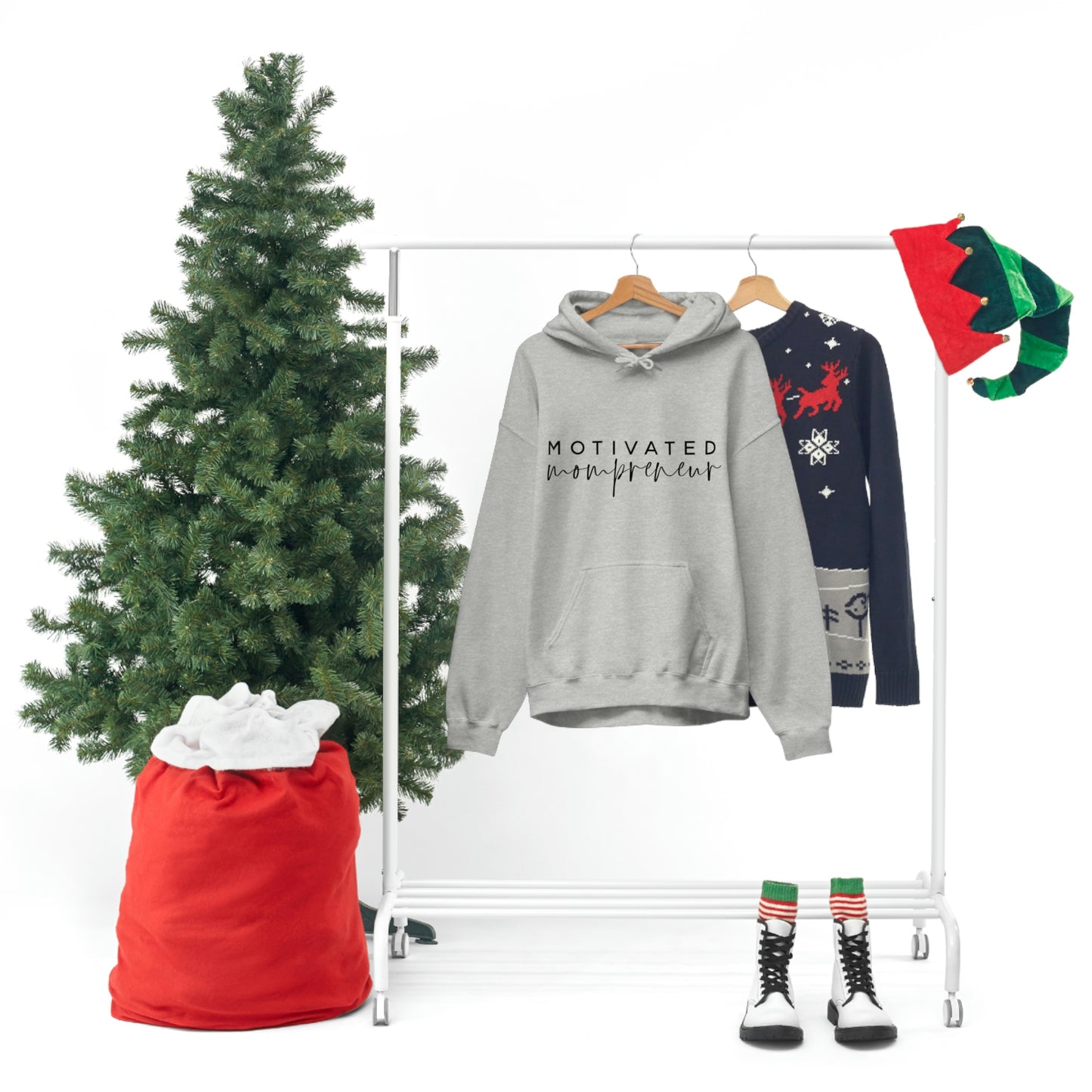 Lady Boss Hoodie - Motivated Mompreneur