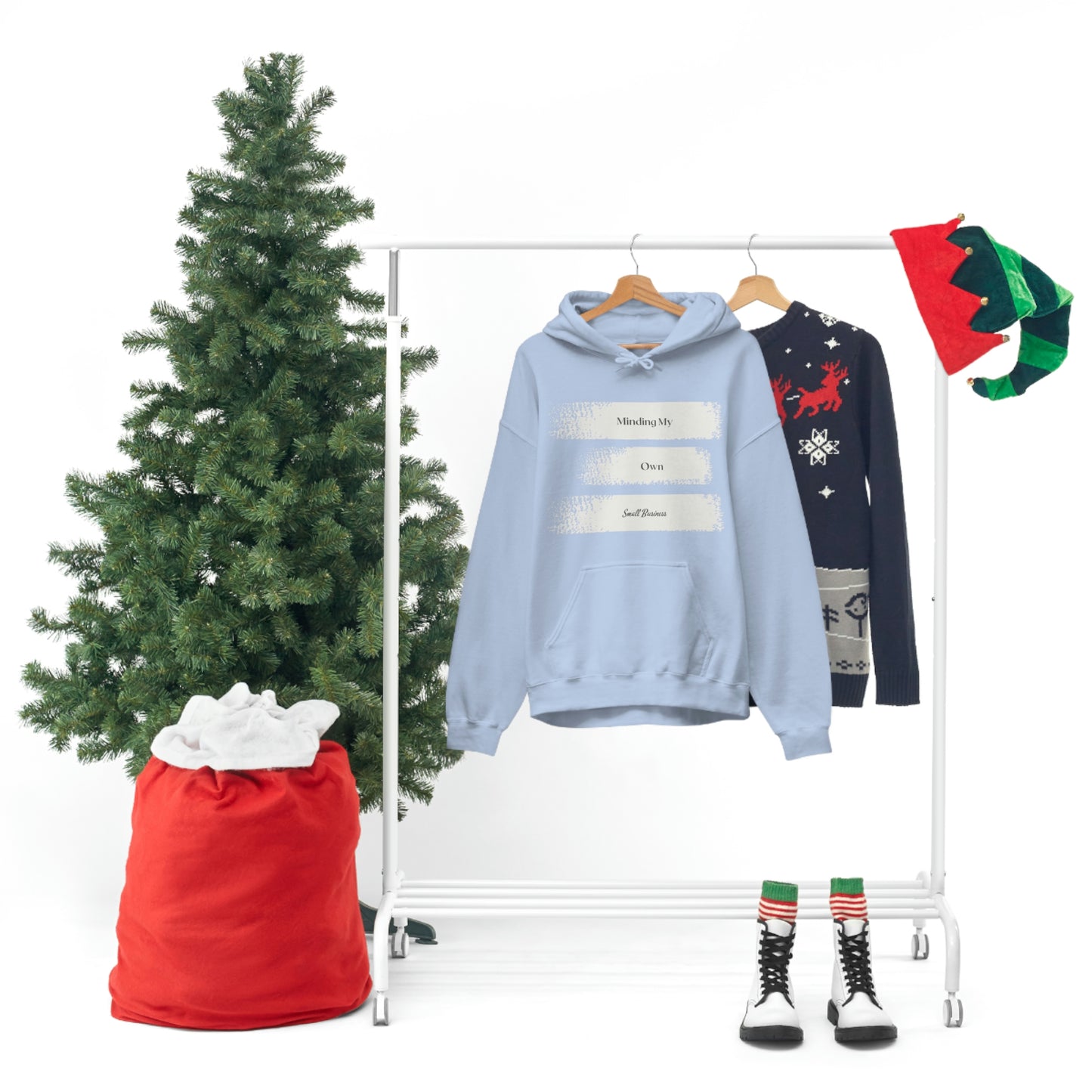 Minding My Own Small Business Hooded Sweatshirt