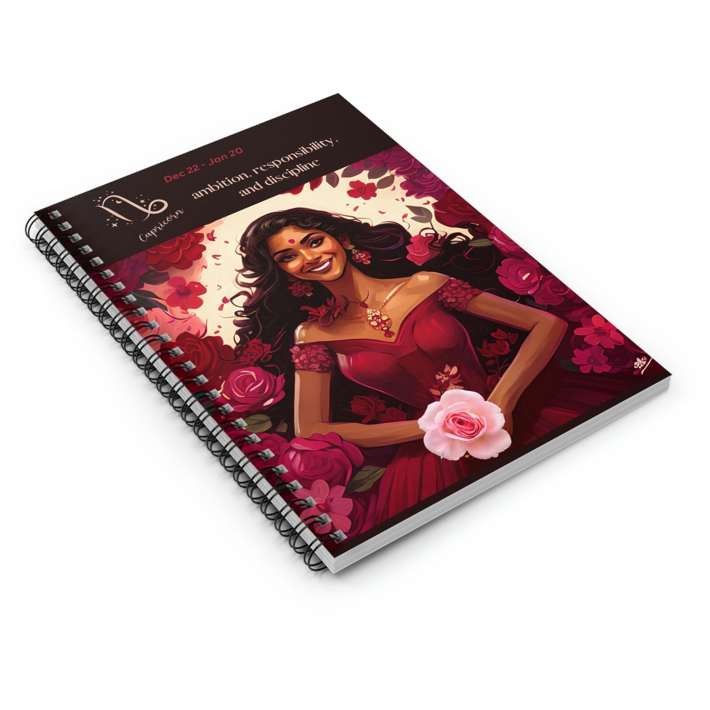 Astrology Collection (Capricorn) - Middle Eastern and Indian Culture Journal - Ruled Line