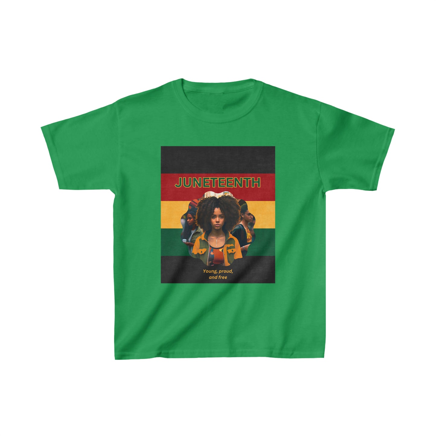 Juneteenth Youth T-shirt (Girl) 3