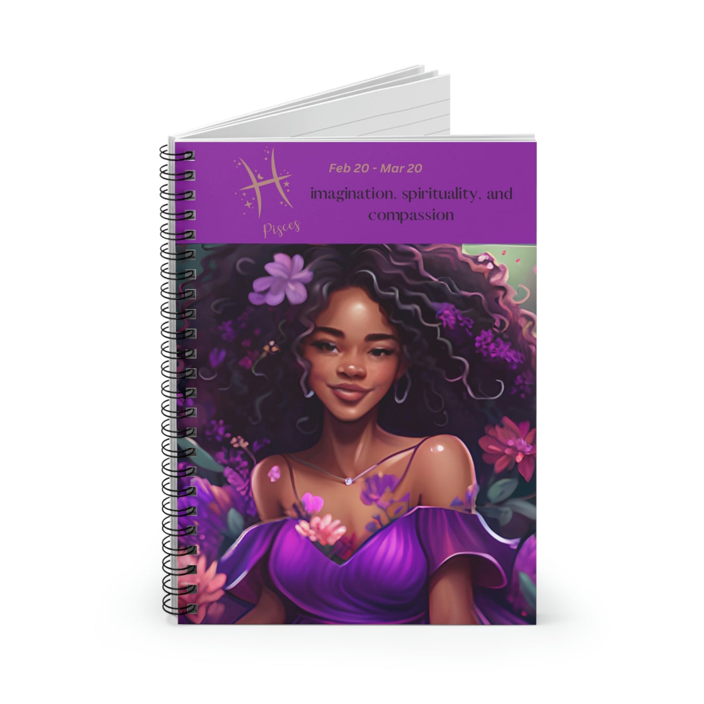 Astrology Collection (Pisces) - AA Culture Journal - Ruled Line