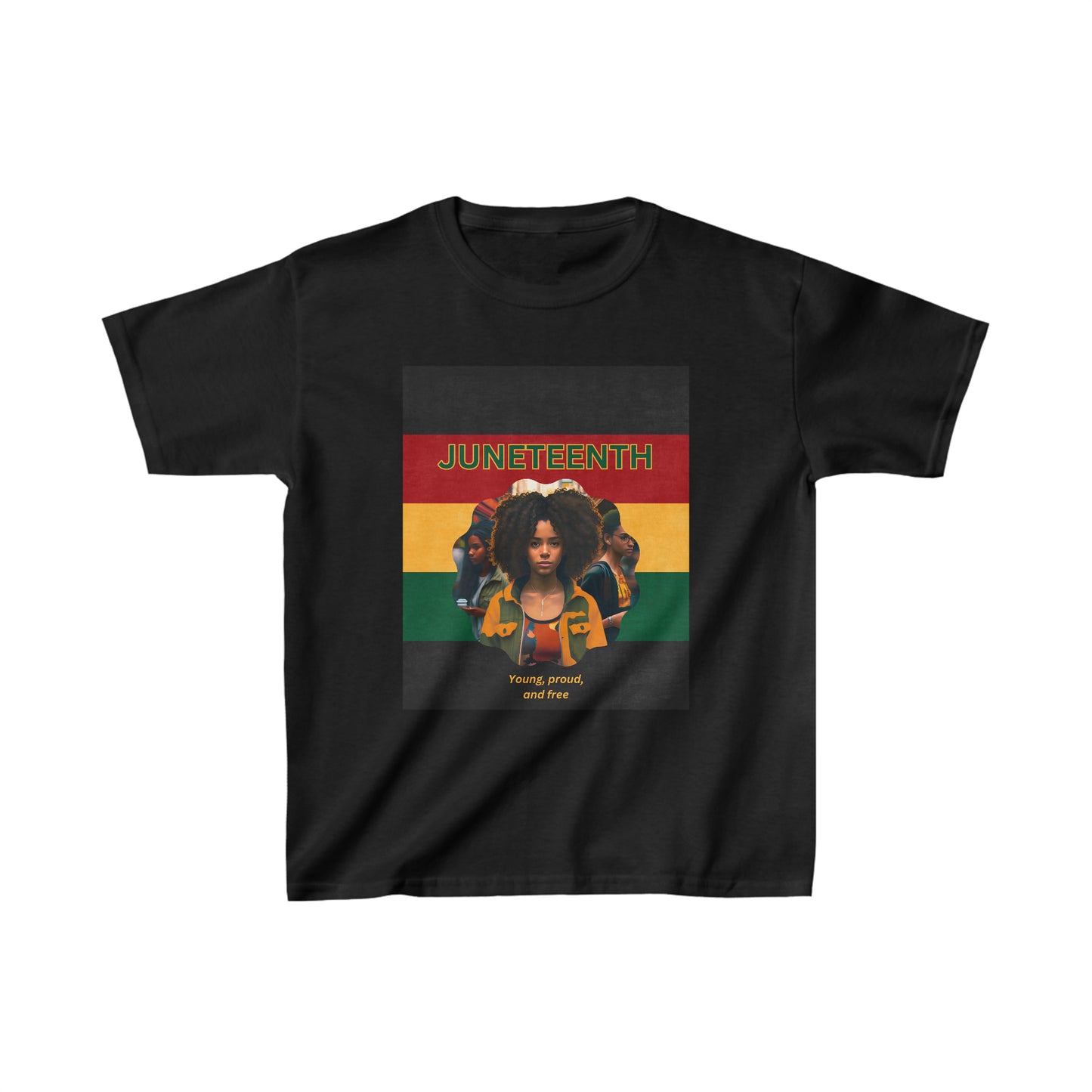 Juneteenth Youth T-shirt (Girl) 3