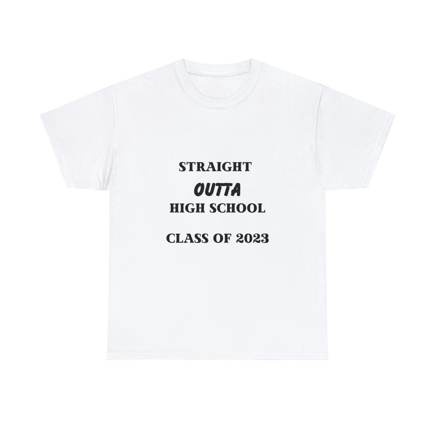 Straight Outta High School T-shirt 2023 Graduation T-shirt