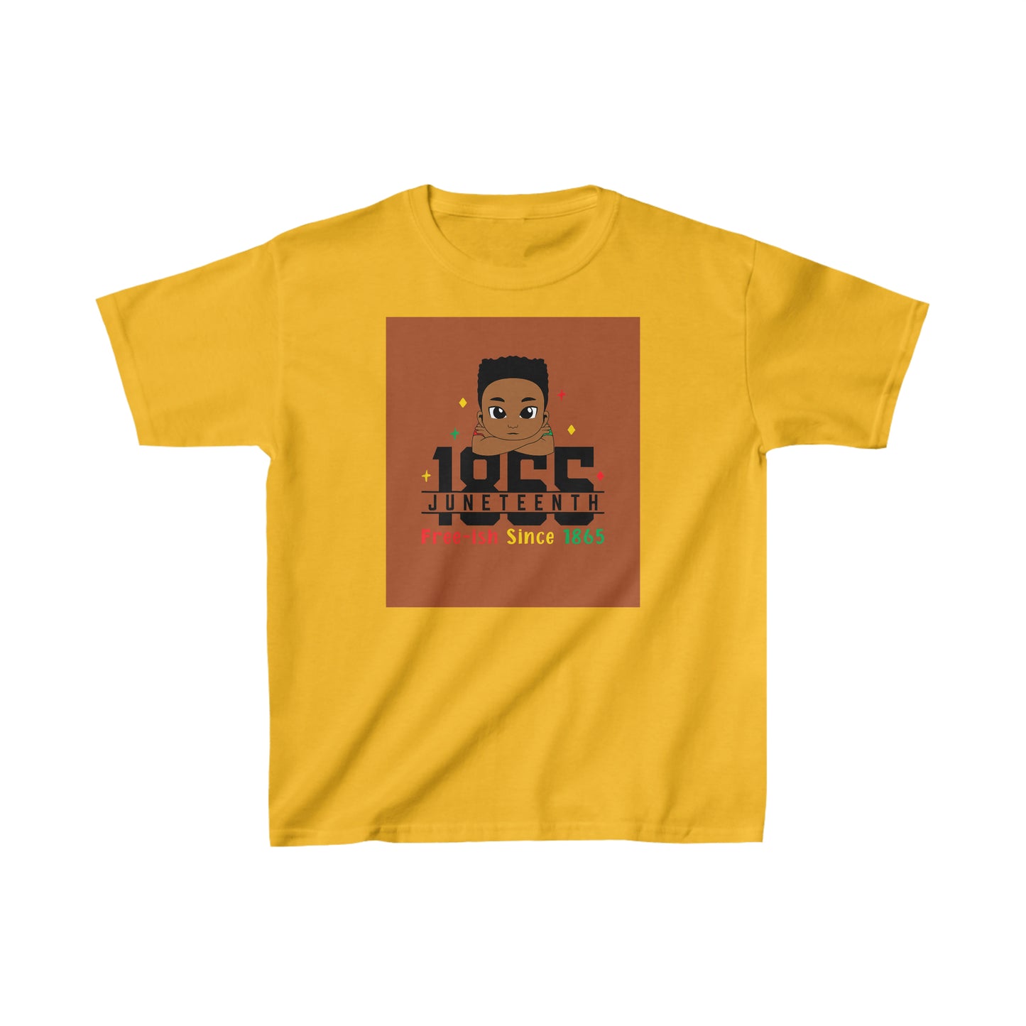 Juneteenth (Boys) Kids Heavy Cotton™ Tee 2