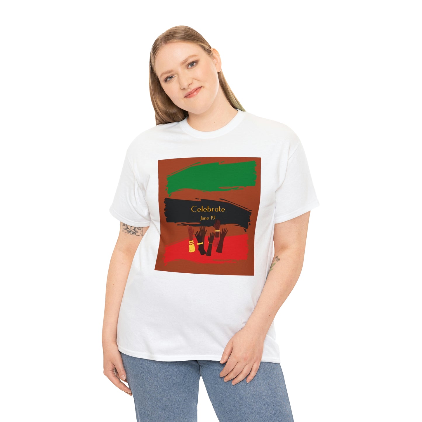 Juneteenth 2 Heavy Cotton Tee
