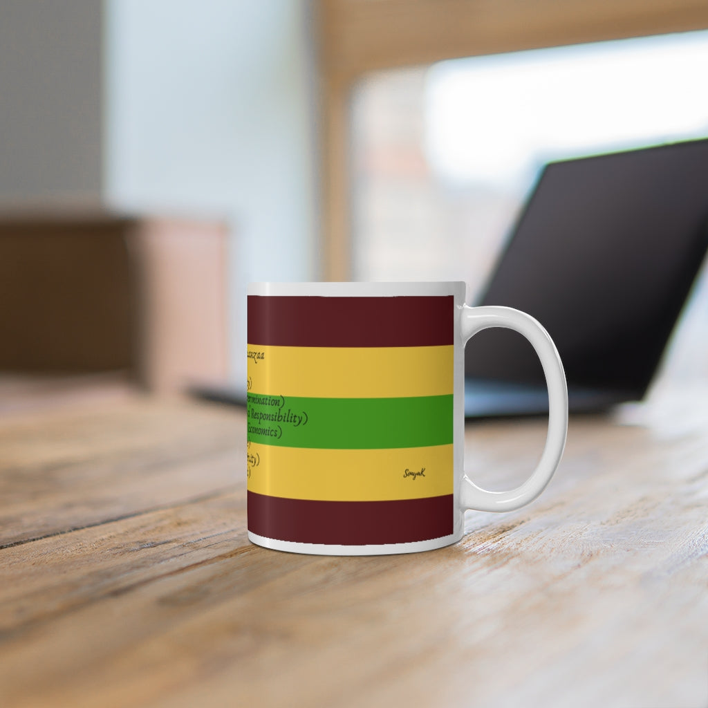 7 Principles of Kwanzaa Ceramic Mug