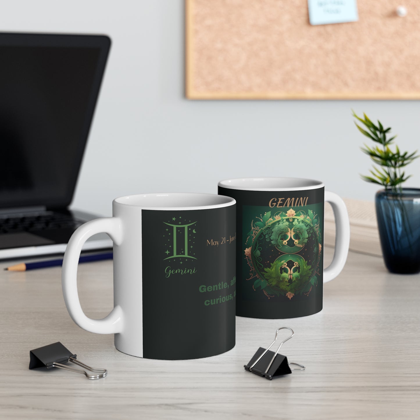 Gemini Ceramic Mug 11oz - 2