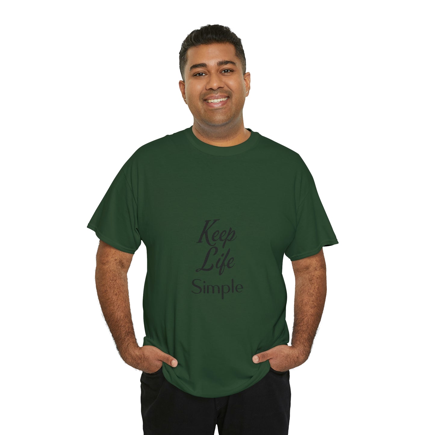 Keep Life Simple Unisex Heavy Cotton Tee