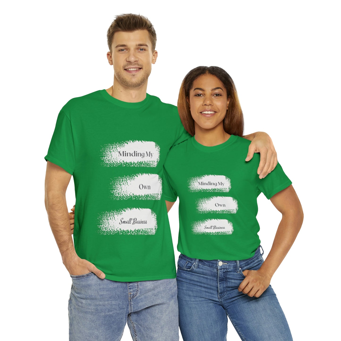 Minding My Own Small Business Unisex Heavy Cotton Tee