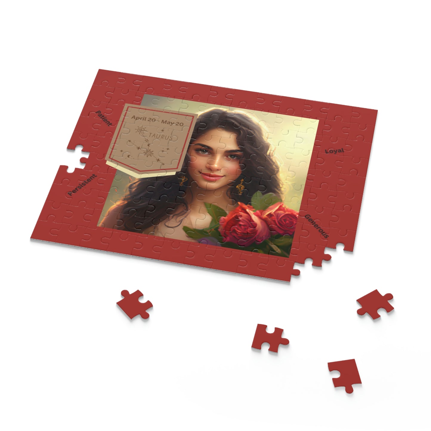 Taurus (Middle Eastern and Indian Woman 2) Puzzle (120, 252, 500-Piece)