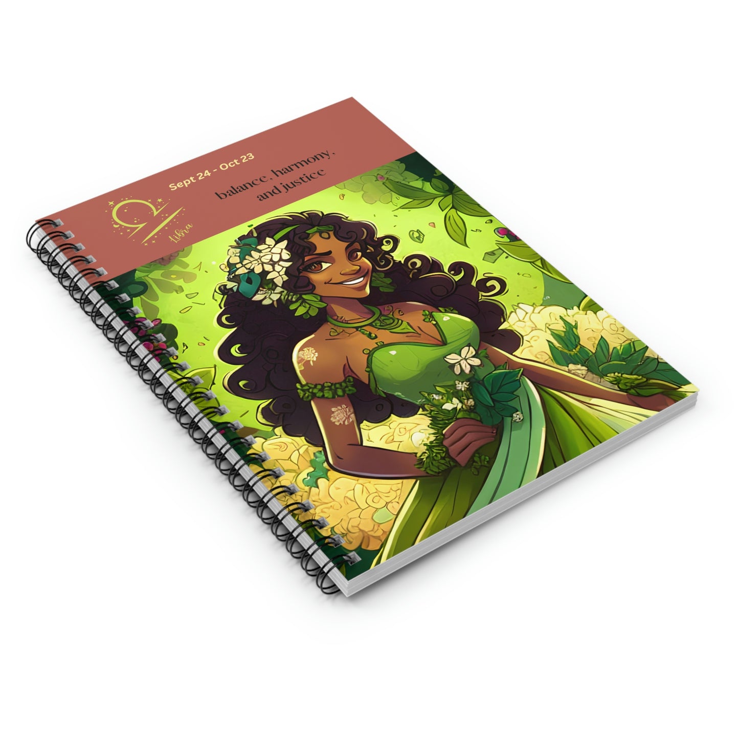 Astrology Collection (Libra) - Middle Eastern and Indian Culture Journal - Ruled Line