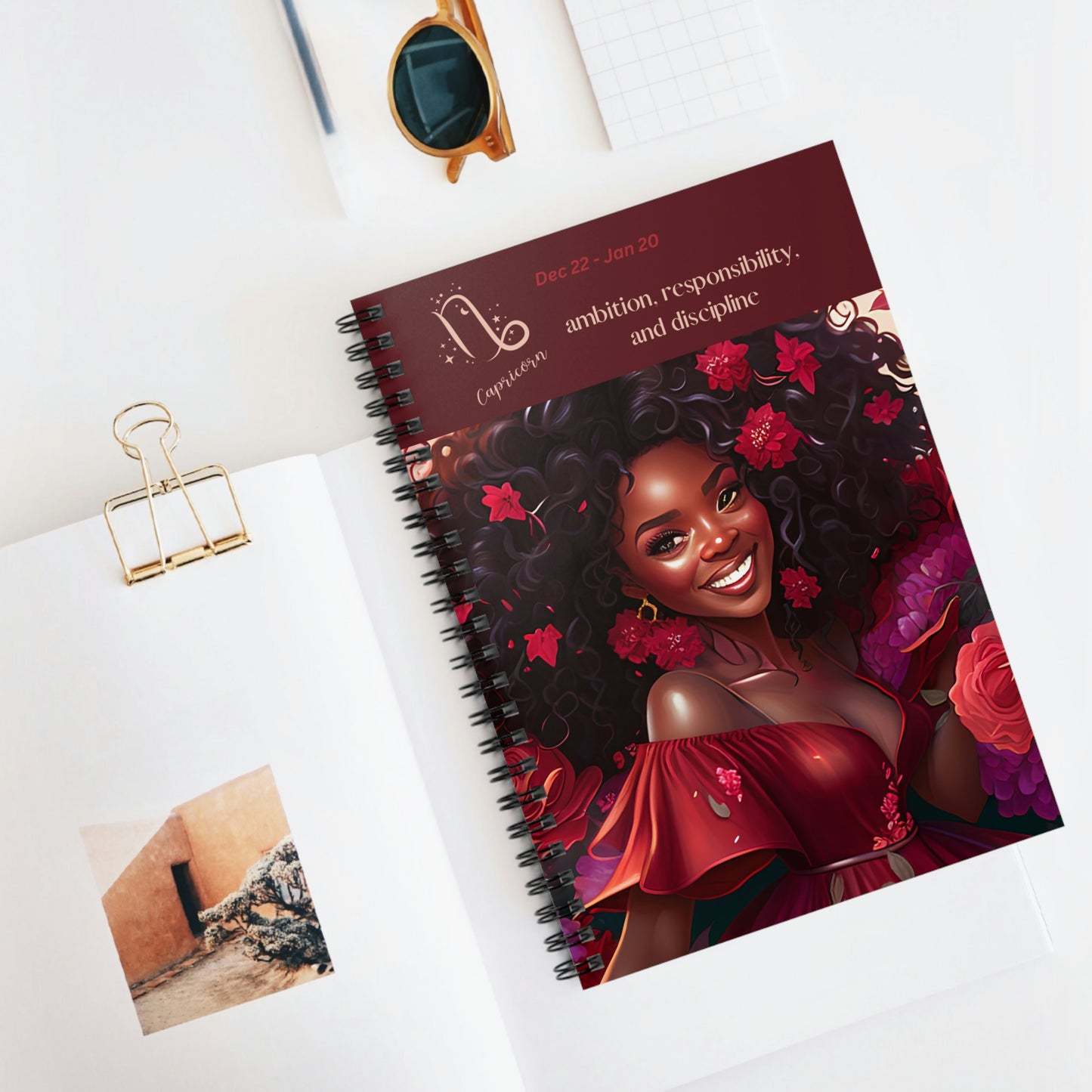 Astrology Collection (Capricorn) - AA Culture Journal - Ruled Line