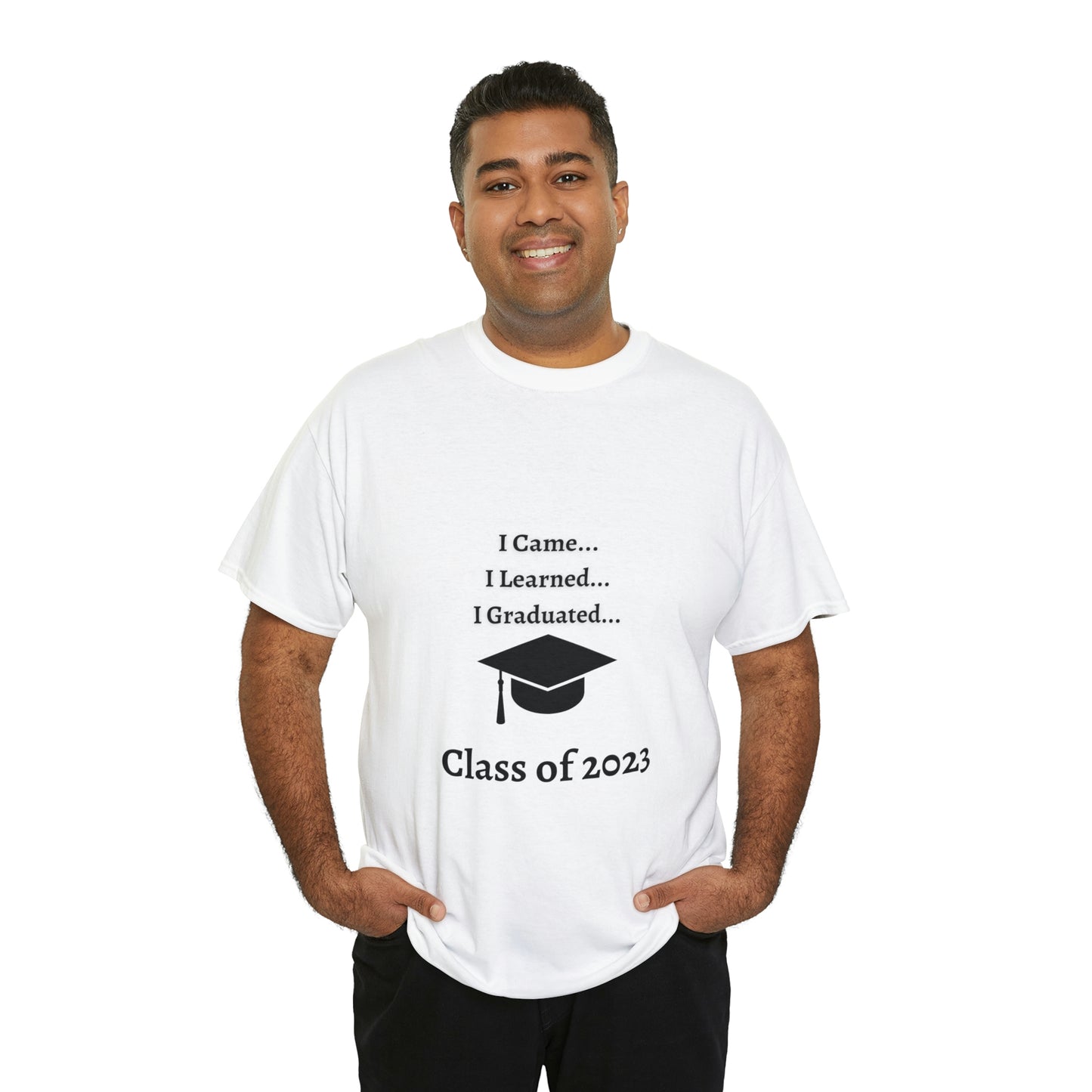 I Came, I Learned, I Graduated T-shirt 2023 Graduation T-shirt