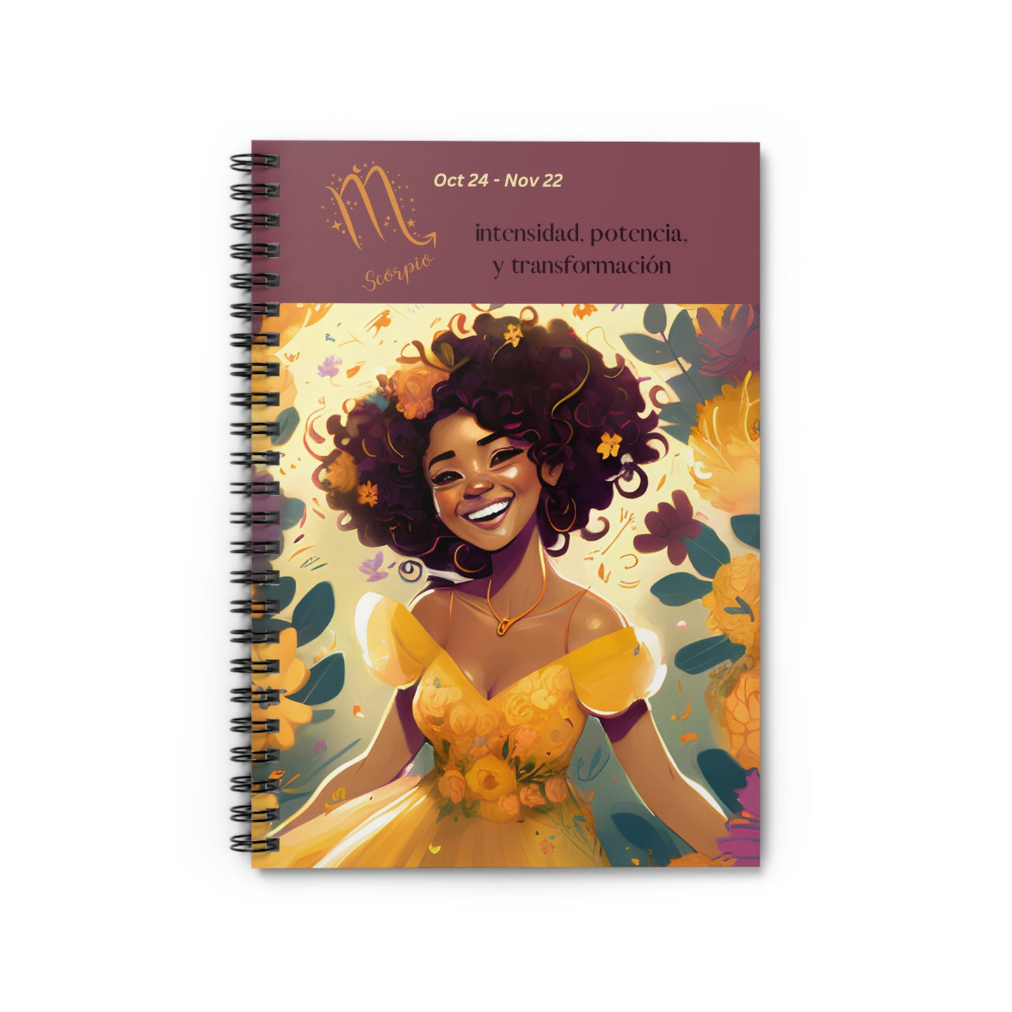 Astrology Collection (Scorpio) - Latina Culture Journal - Ruled Line