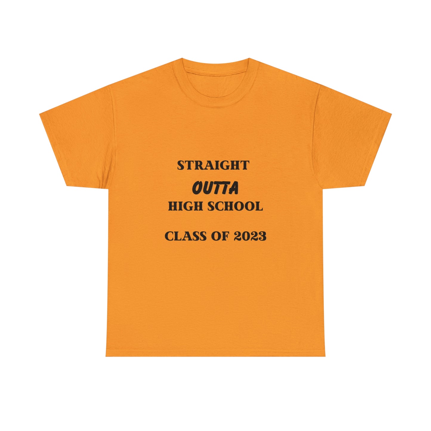 Straight Outta High School T-shirt 2023 Graduation T-shirt