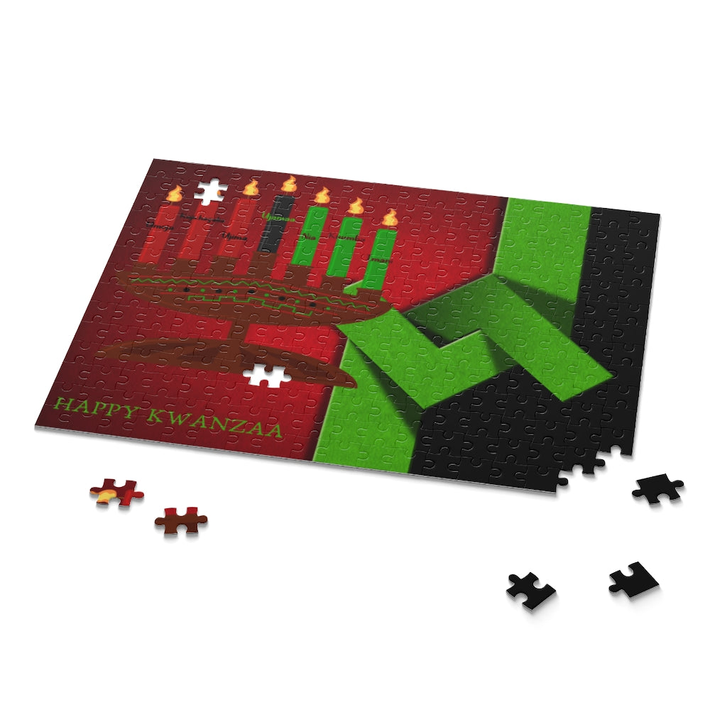 Happy Kwanzaa Puzzle (120, 252, 500-Piece)