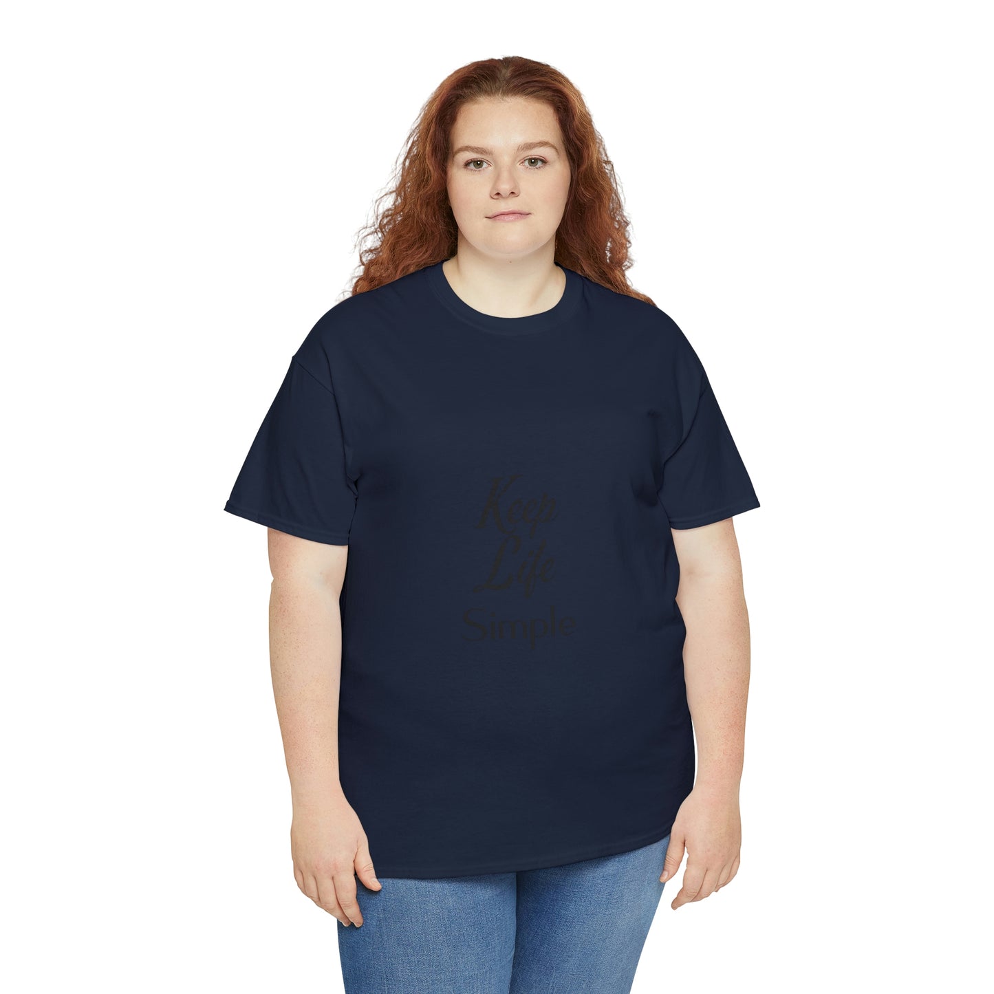 Keep Life Simple Unisex Heavy Cotton Tee